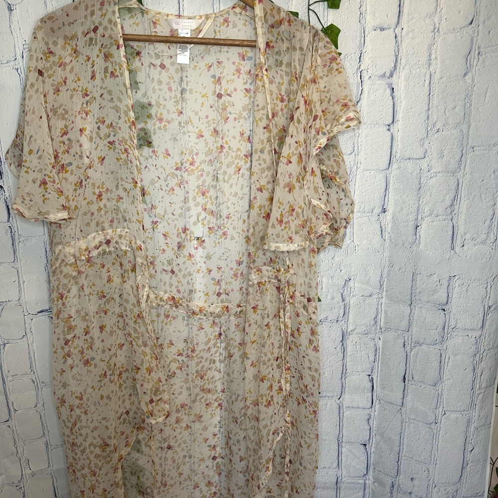 SHEER LONG‎ CARDIGAN